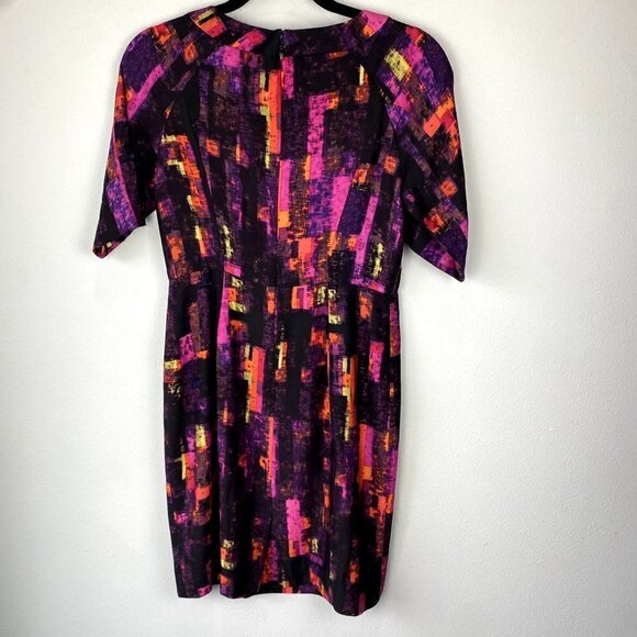 Shoshanna Abstract Print Mini Dress 4 - Picture 11 of 11